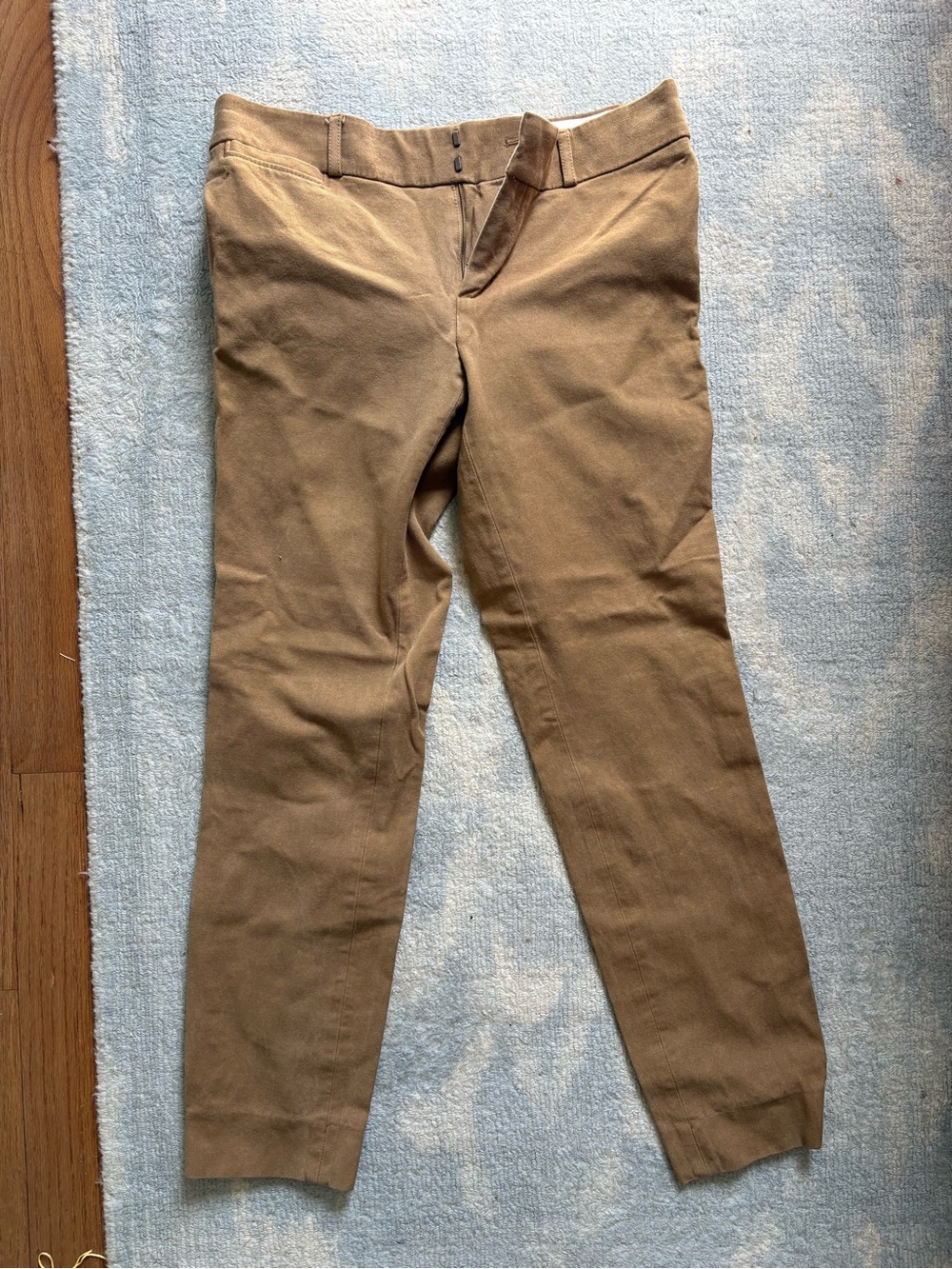 Banana Republic Cropped Ankle Pants in Light Brown